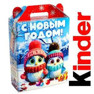 Детский подарок на Новый Год в жестяной упаковке весом 830 грамм по цене 3297 руб в Уфе